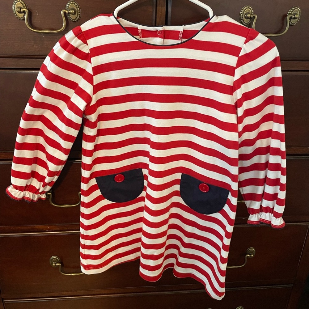 Beaufort Bonnet Cotton Stripe Dress